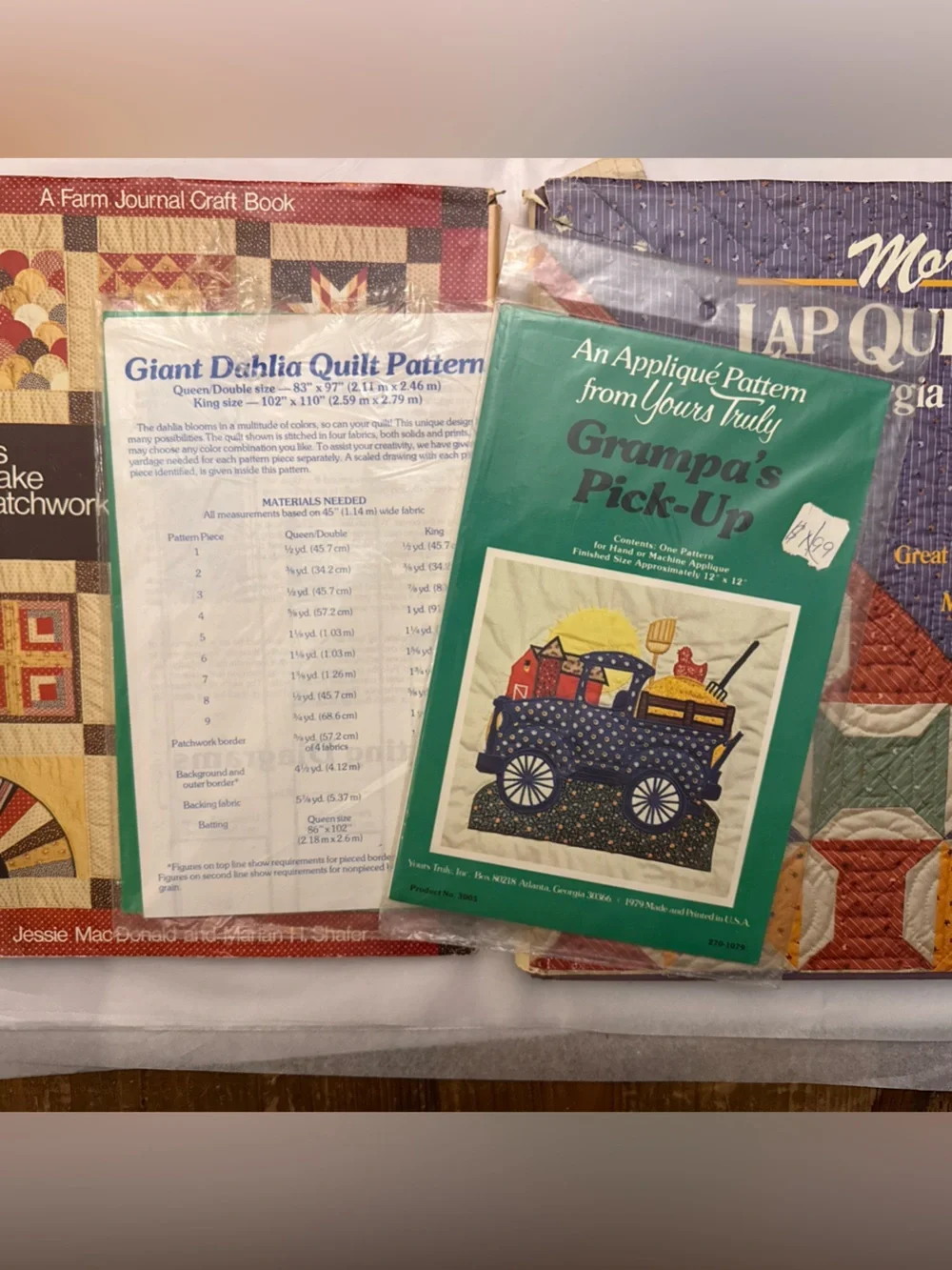 Let's Make a Patchwork Quilt + More Lap Quilting Book Set - Quilting patterns